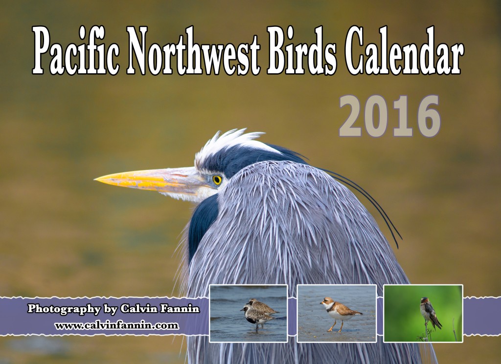 Calvin Fannin Buy 2016 Pacific Northwest Birds Calendar Calvin Fannin